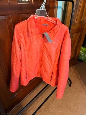 Columbia Women's Omni-heat Quilted Puffer Jacket - Coral/Orange